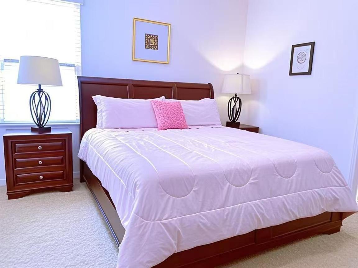 Elegant King Queen Suite Rms -Private Bath-5 Star Resort-Pool-Spa-Club-Disney-Water Park-Wifi Available Davenport Luaran gambar